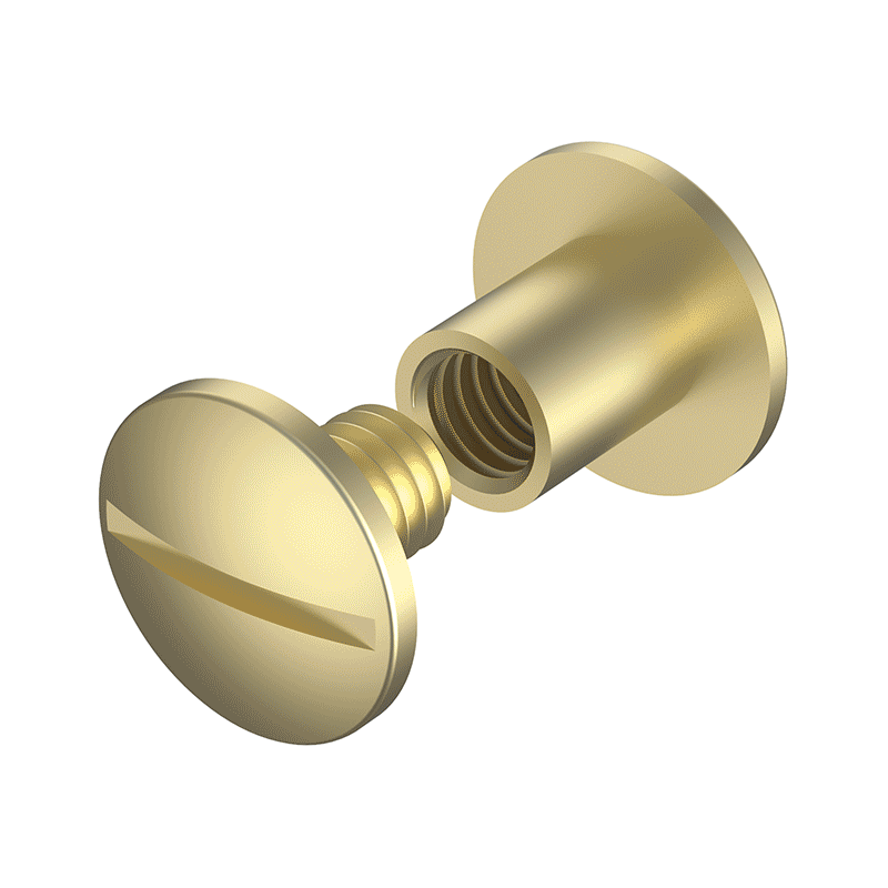 Nieten und Pins - Buchschrauben*