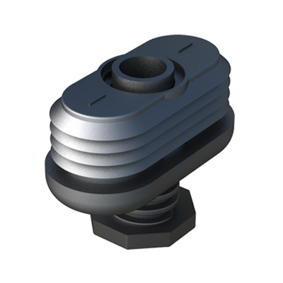 Nivellierfüße für OVALE ROHRE*