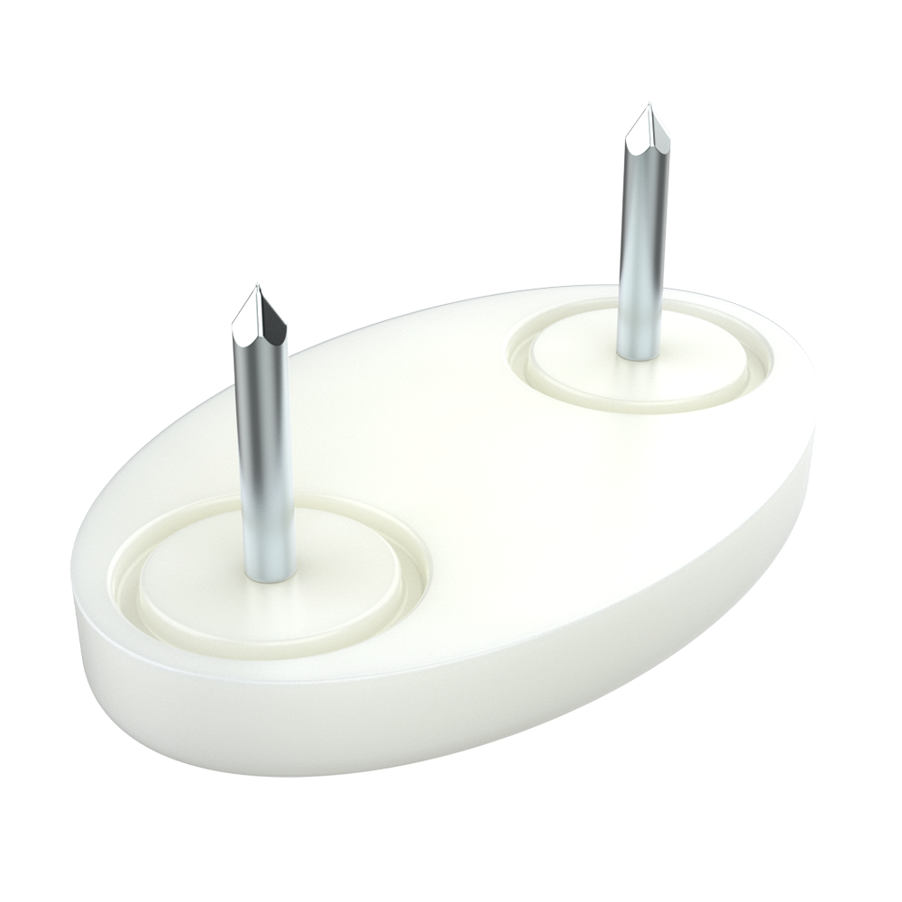 Unser ovaler Gleiter mit Nägeln ist ideal für Möbel. Er ist auch mit Filzbasis erhältlich, besuchen Sie hierzu unsere Produktfamilie LQSFW. Dieser Gleiter ist auch in runder Form, LQS, und in rechteckiger Form, AKAAQ, erhältich.
