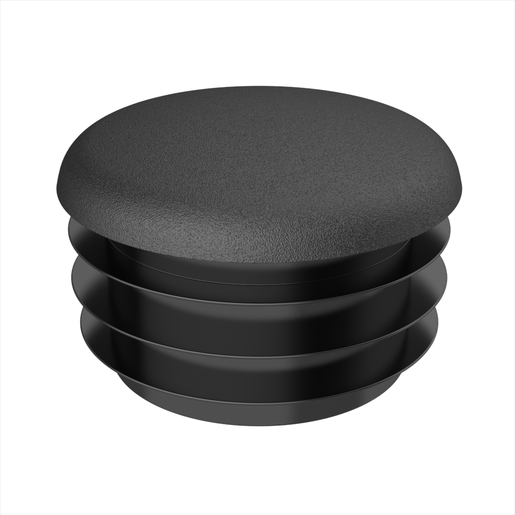 LSL-Gleiter sind so konzipiert, dass sie <b>guten Halt</b>, <b>einfache Montage</b> und ein <b>minimalistisches Finish</b> aufgrund der abgerundeten Form seines Kopfes gewährleisten. Sie werden zum Verschließen verschiedener Rohre und/oder Löcher verwendet, die keiner großen mechanischen Belastung standhalten müssen und <b><i>nicht als Alternative zu den Endkappen von Stühlen und/oder Möbeln zu empfehlen sind</b></i>.
<br>
Für den Einsatz als Gleitanschlag und für eine einfache Montage bei Rohren mit größerer Wandstärke empfehlen wir eine Anschrägung des Rohrinnendurchmessers (ca. 0,3 - 0,5 x 60°).
<br>
<b>Sonderfarben</b>, <b>Firmenlogo</b> und Fertigung mit <b>TPE-Material</b> (rutschfest, geräuschmindernd und beständig gegen einen höheren Temperaturbereich) können unter Bestellung  angefragt werden, bitte kontaktieren Sie uns.
<br>
Aus produktionstechnischen Gründen kann ein Restanguss das Maß L überschreiten. Je nach Artikelauswahl kann die Oberflächenbeschaffenheit zwischen poliert und erodiert variieren.
<br>