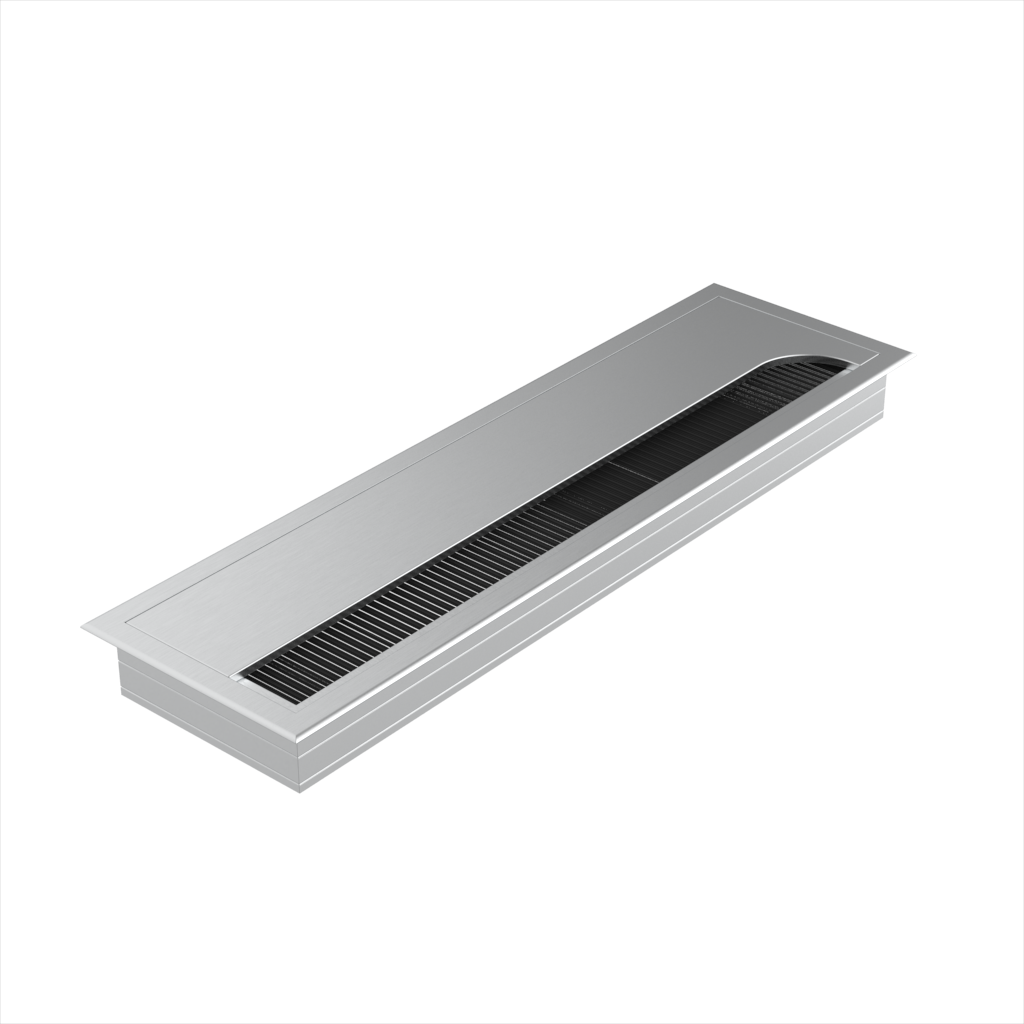 Unsere robuste, gut verarbeitete Kabeldurchführung aus Metall hat eine rechteckigen Form und kann in einem quadratischen Loch montiert werden. Die Kabeldurchführung ist aus sehr feinem Synthetikgewebe.